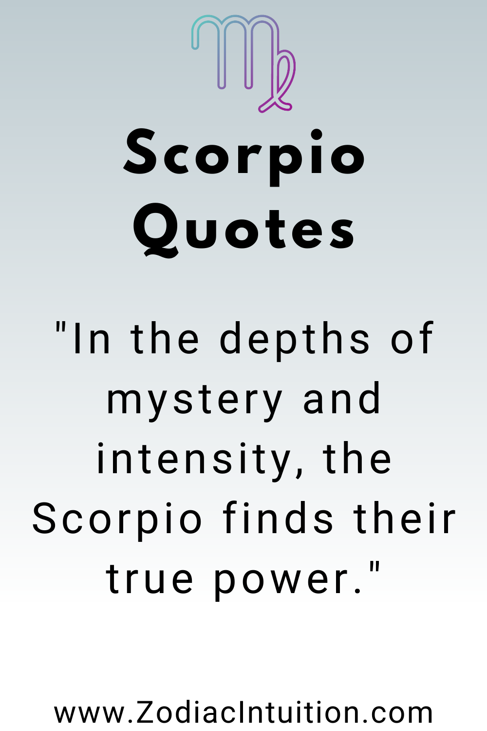 Top 5 Scorpio Quotes And Inspiration
