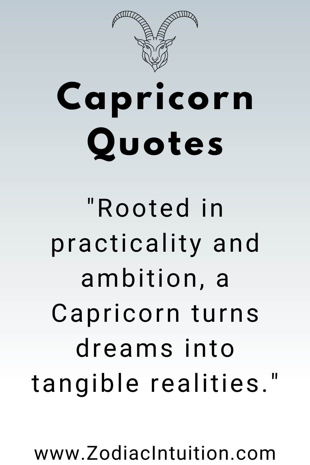 Top 5 Capricorn Quotes And Inspiration