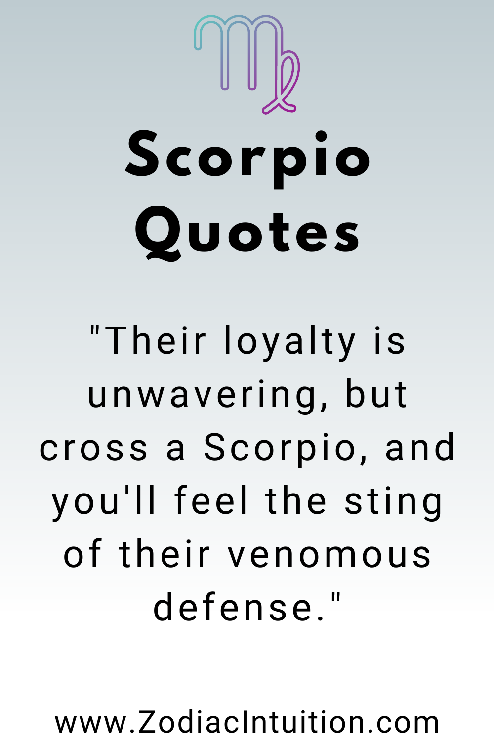 Top 5 Scorpio Quotes And Inspiration