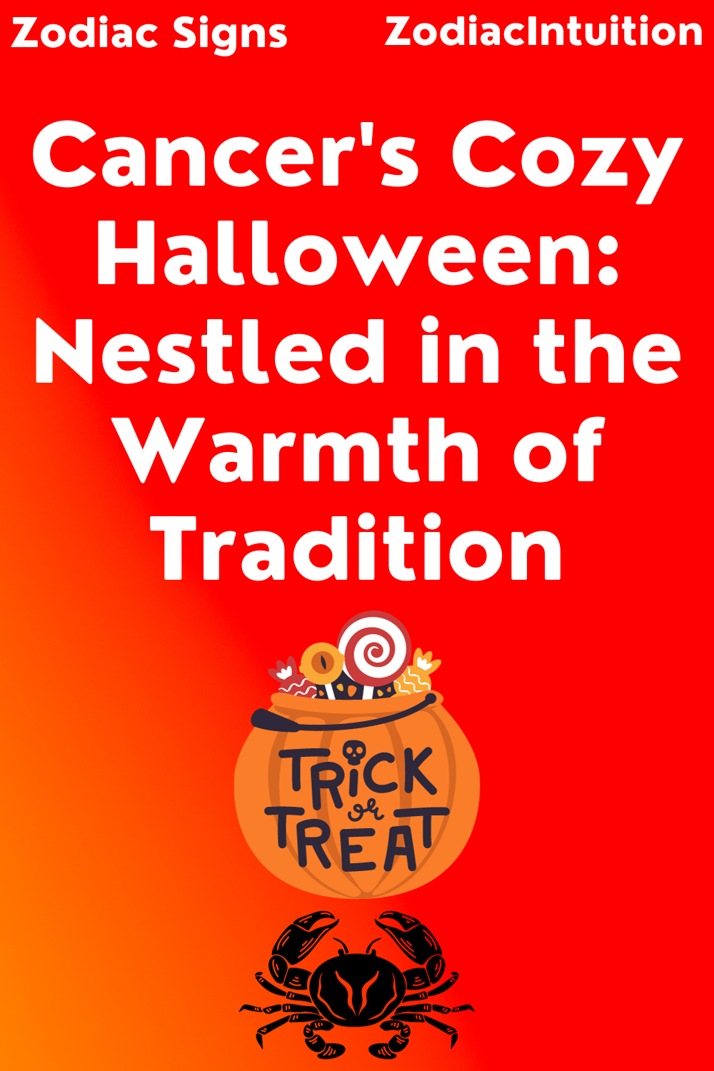 Cancer's Cozy Halloween: Nestled in the Warmth of Tradition