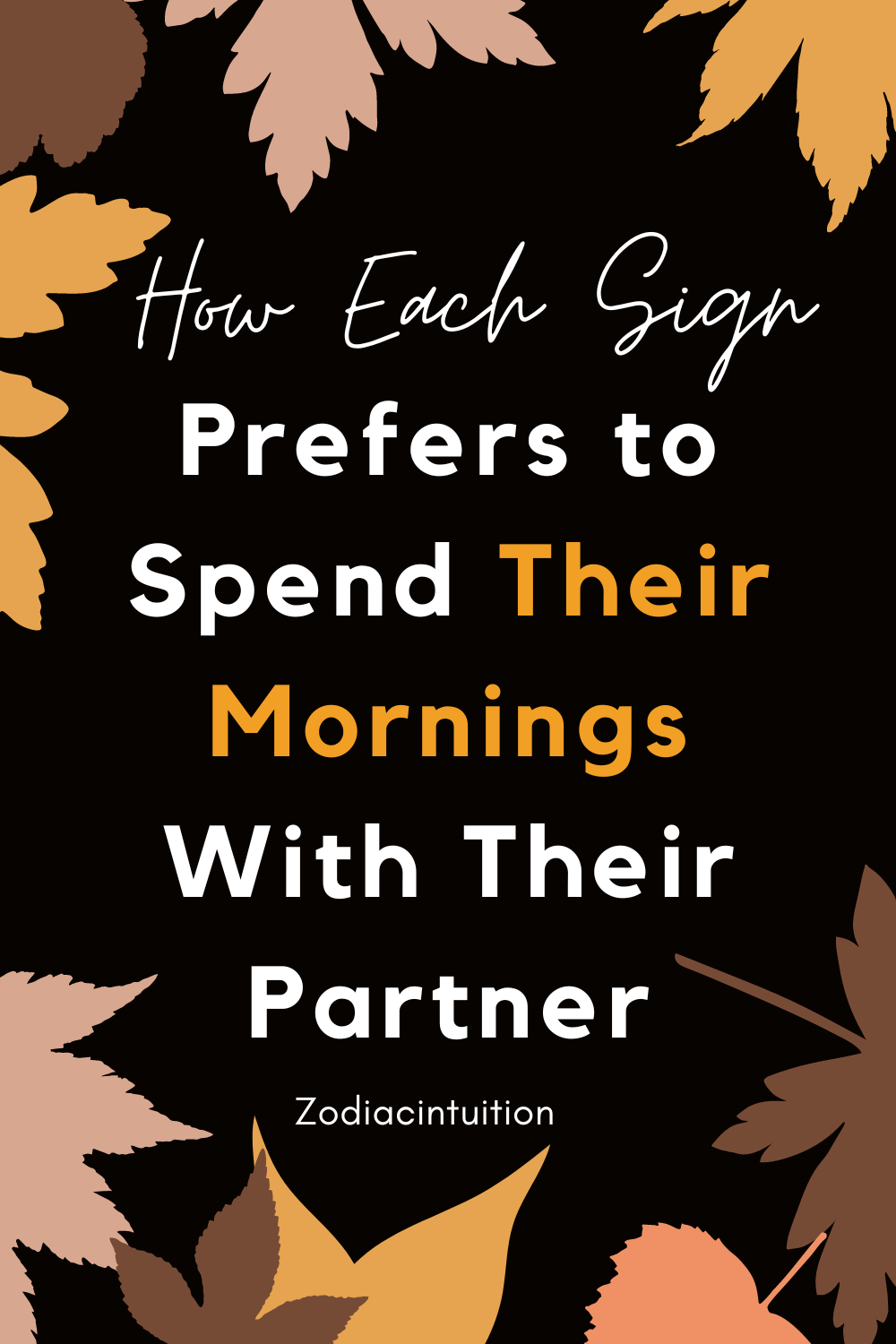 How Each Sign Prefers to Spend Their Mornings With Their Partner