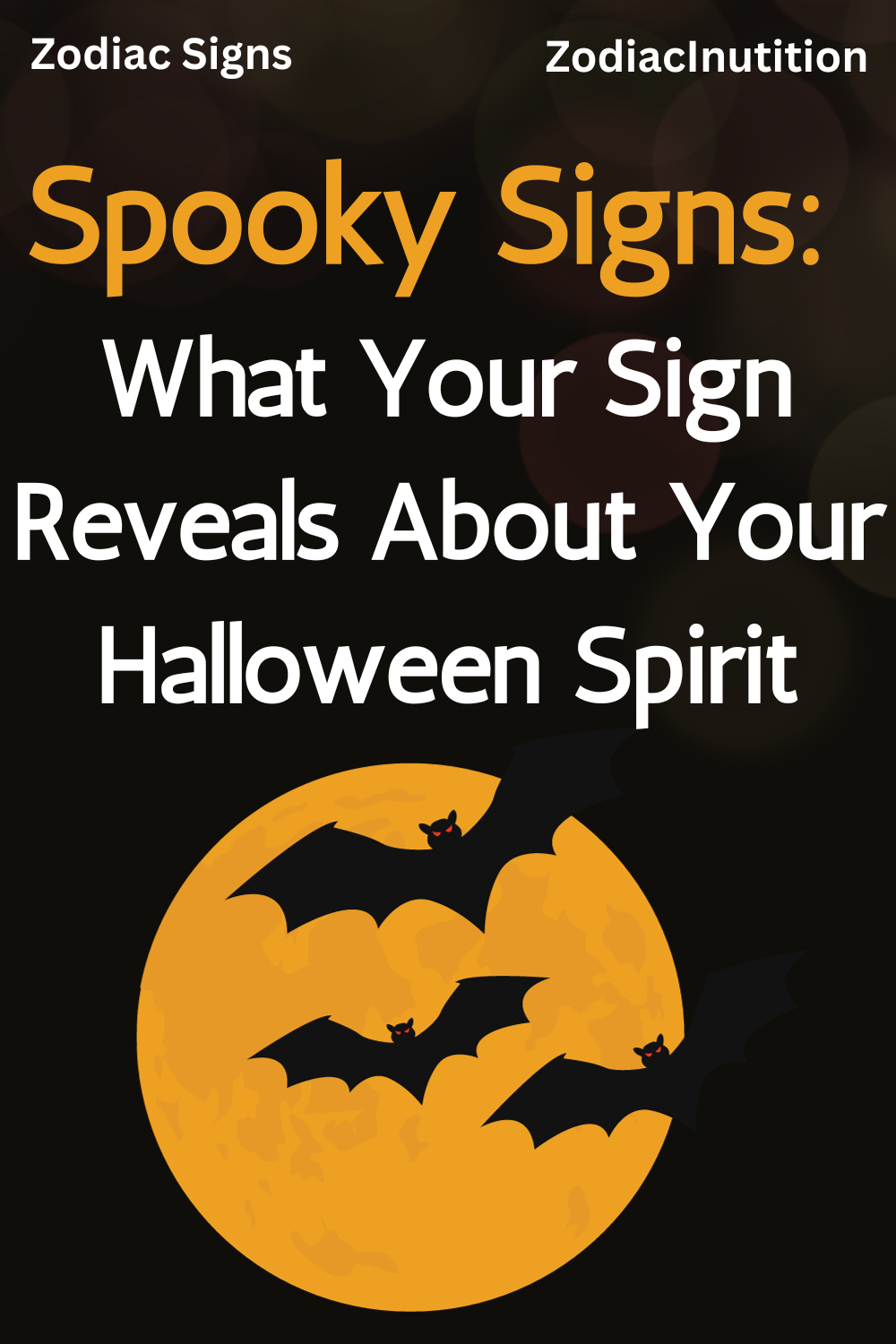 Spooky Signs: What Your Sign Reveals About Your Halloween Spirit