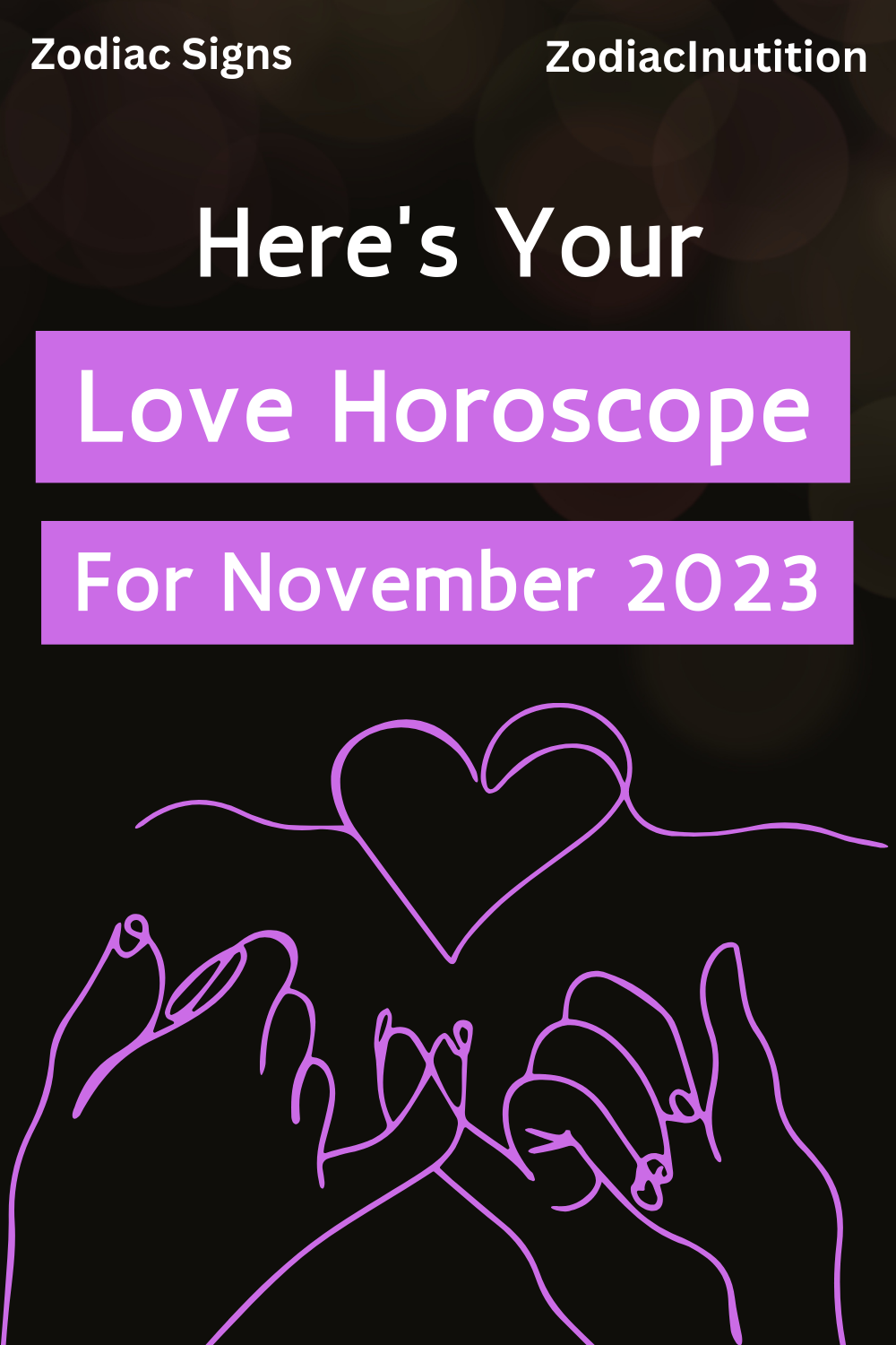 Here's Your Love Horoscope For November 2023