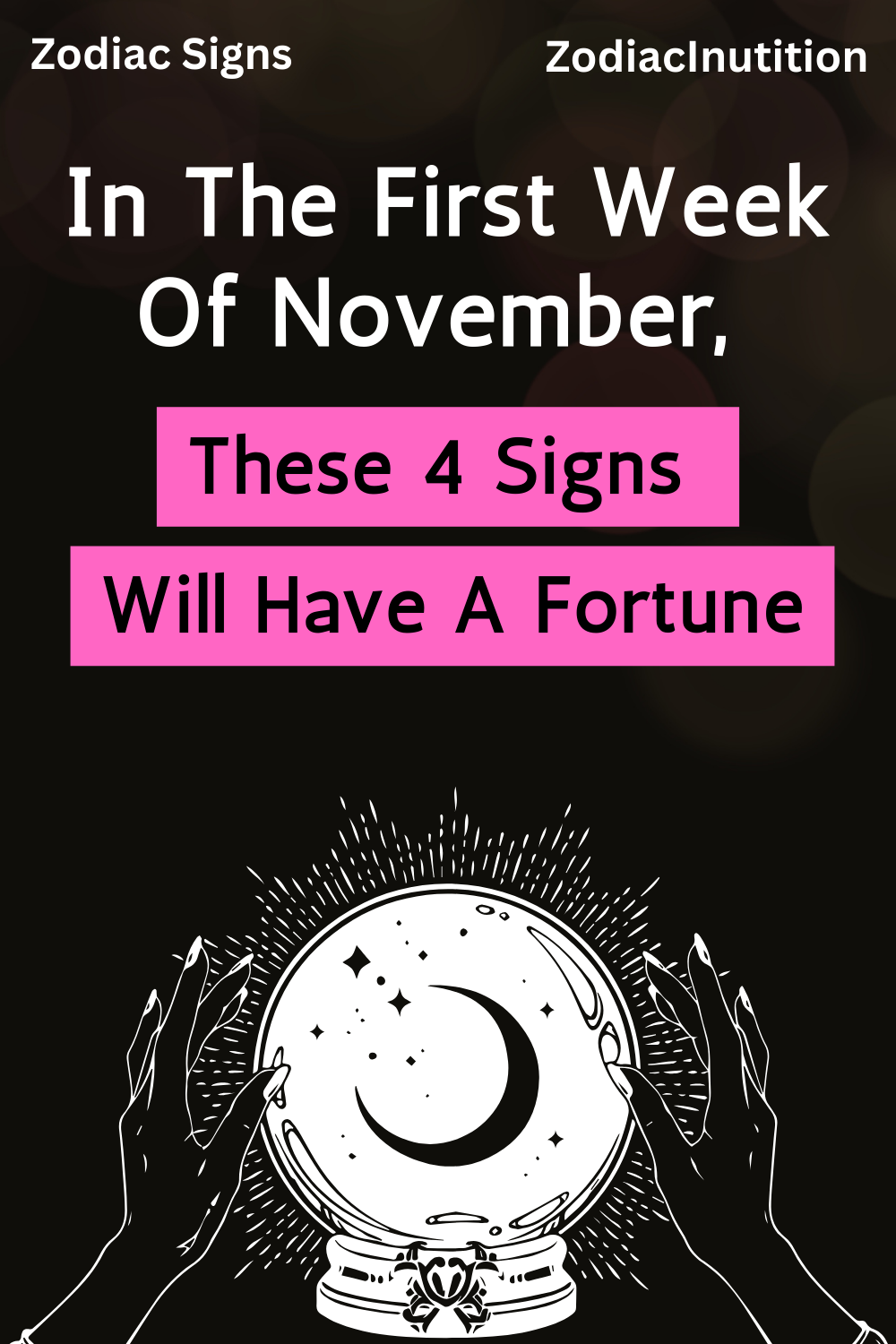 In The First Week Of November, These 4 Signs Will Have A Fortune