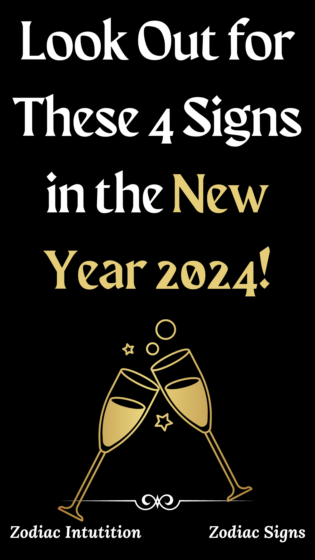 Look Out for These 4 Signs in the New Year 2024!