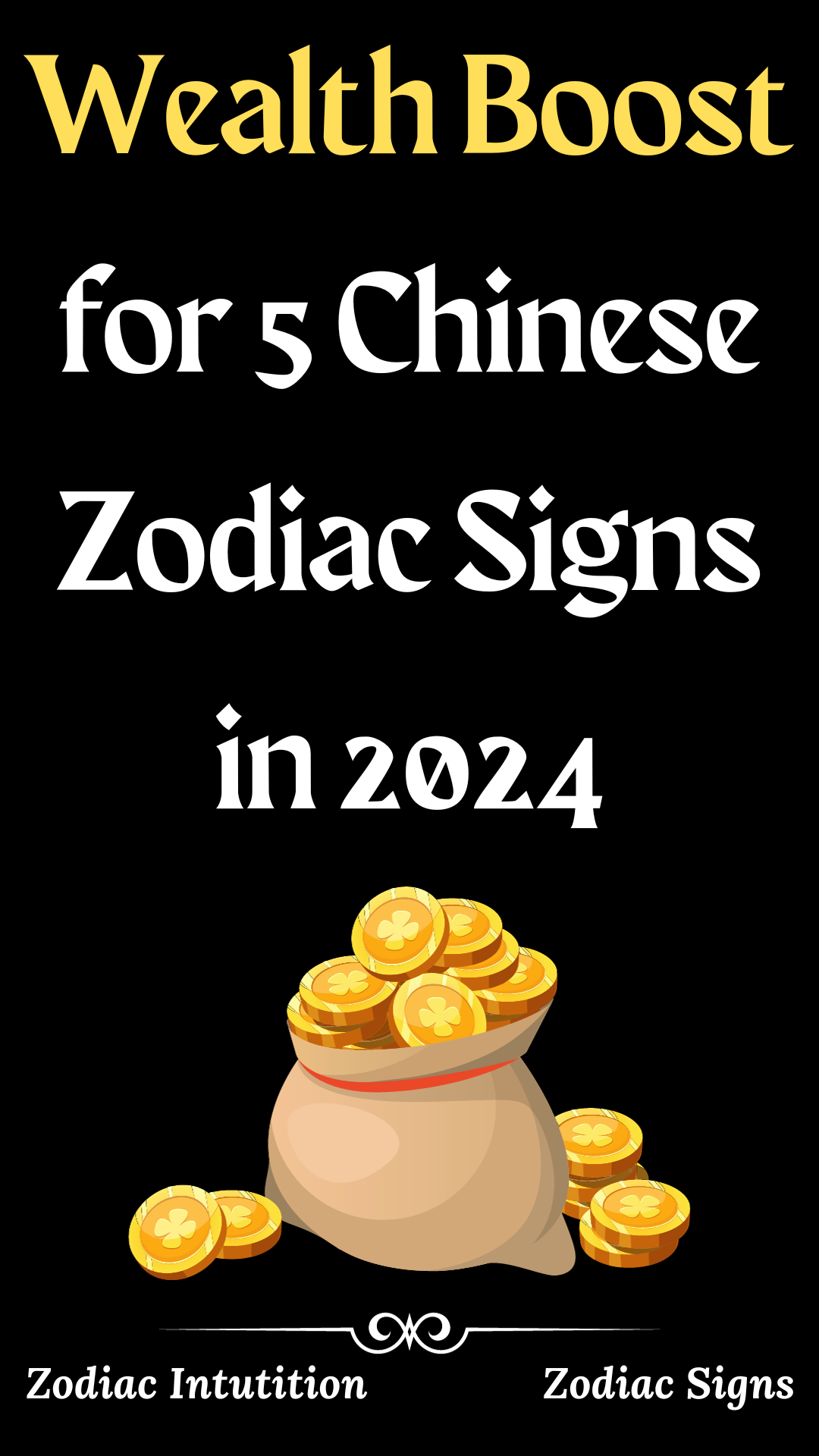 Wealth Boost for 5 Chinese Zodiac Signs in 2024