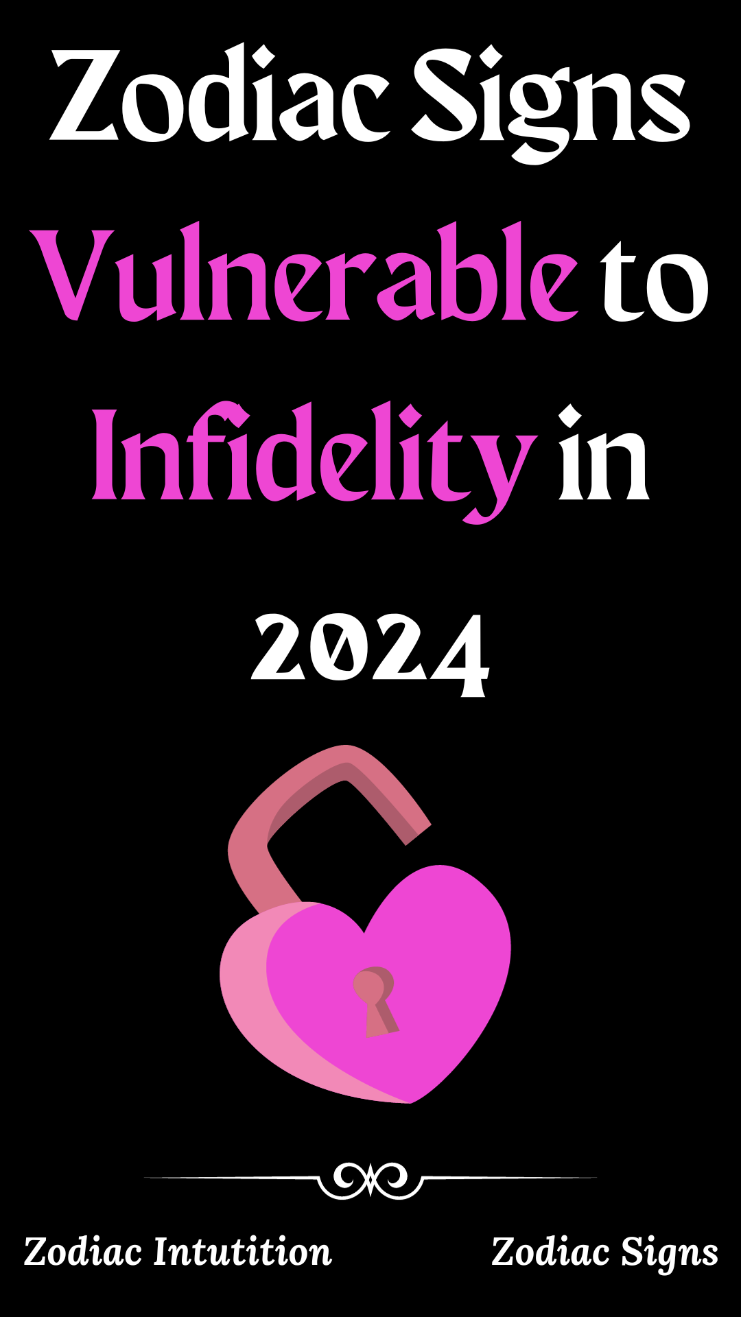 Zodiac Signs Vulnerable to Infidelity in 2024