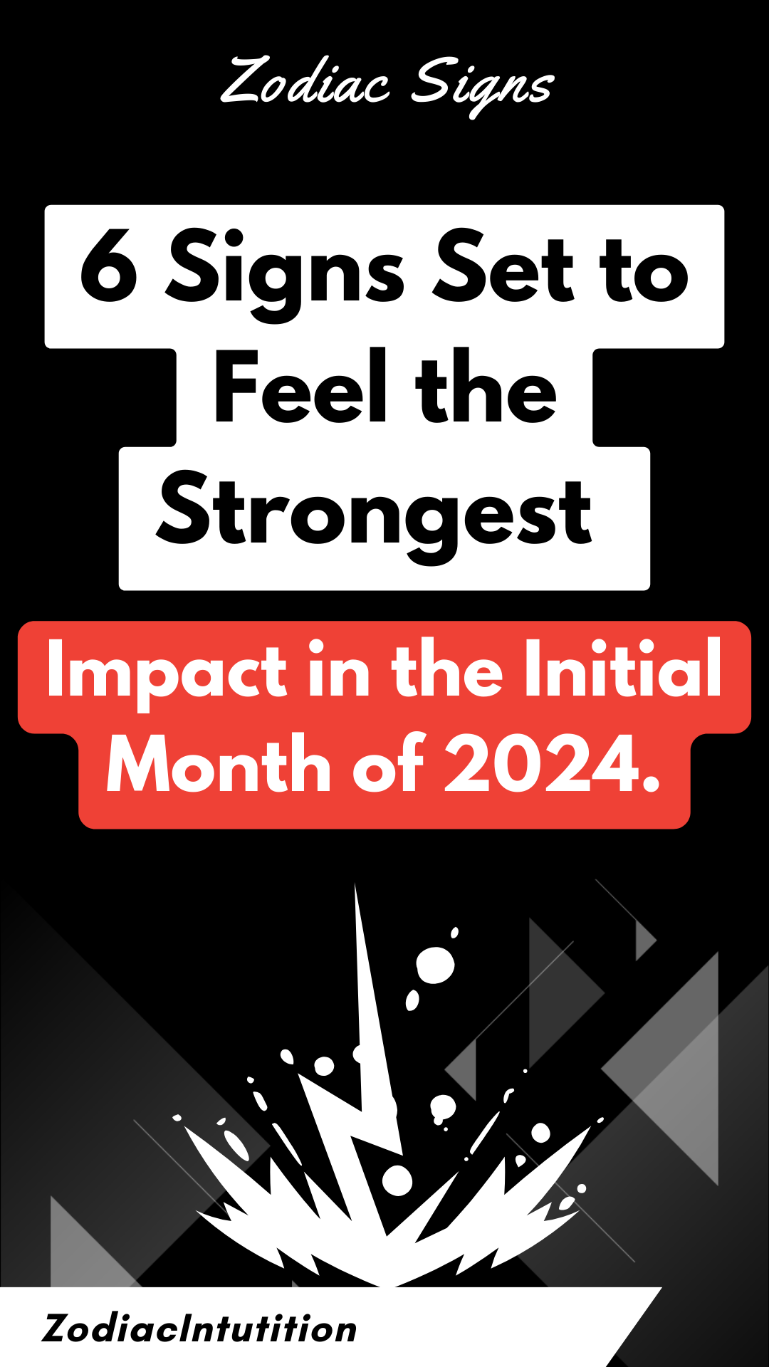 6 Signs Set to Feel the Strongest Impact in the Initial Month of 2024.