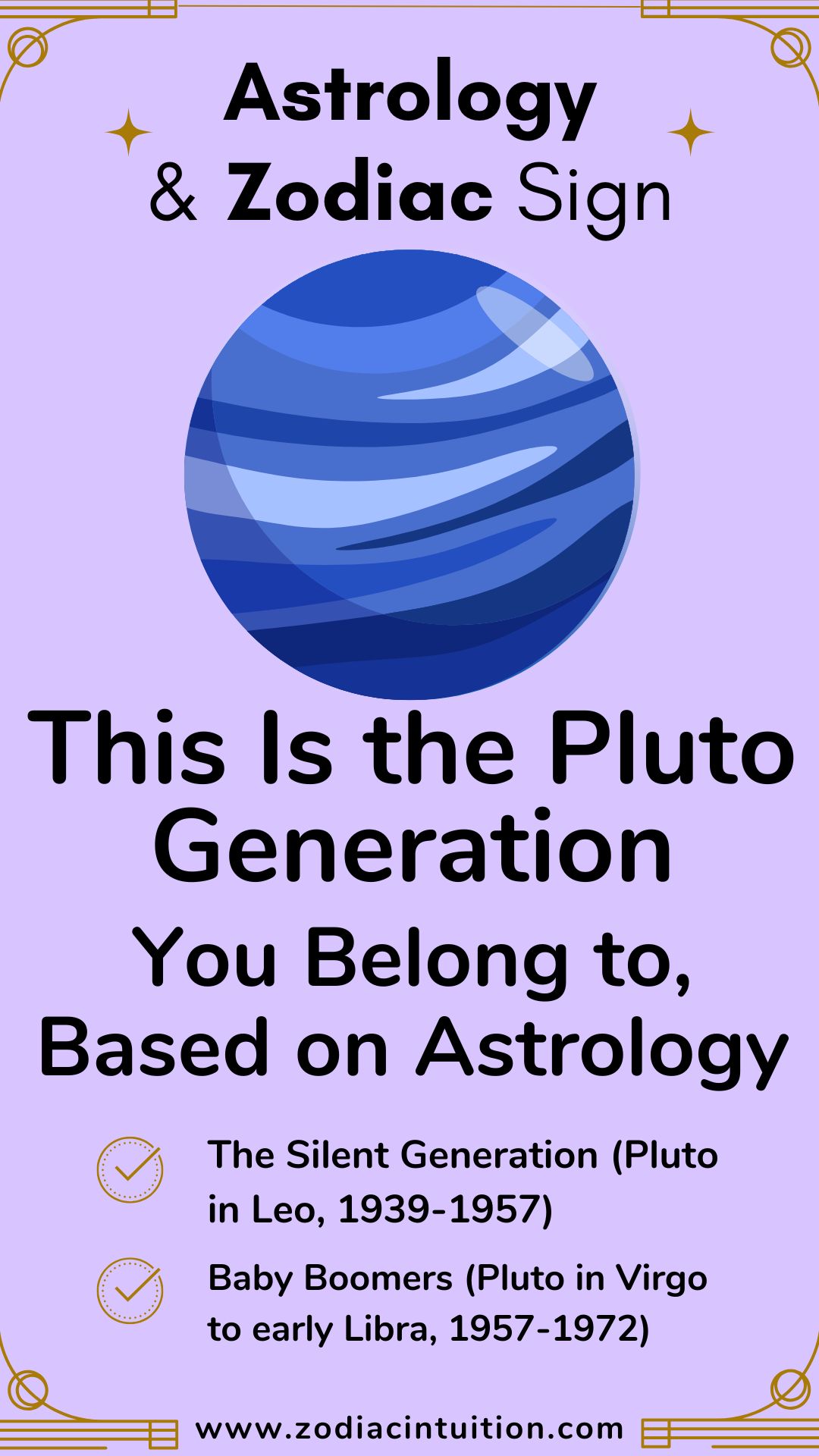 This Is the Pluto Generation You Belong to, Based on Astrology
