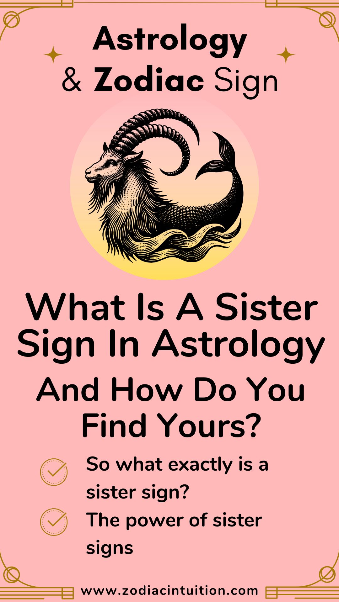 What Is A Sister Sign In Astrology – And How Do You Find Yours?