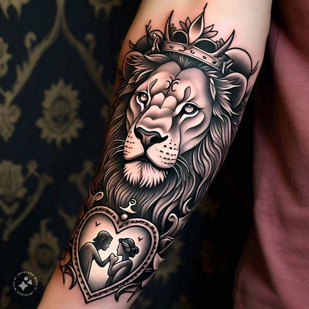 15 Uniquely Georgies Leo Zodiac Sign Tattoos
