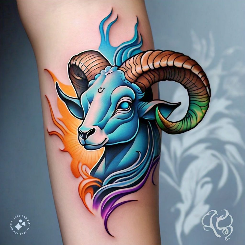 15 Uniquely Georgies Aries Zodiac Sign Tattoos