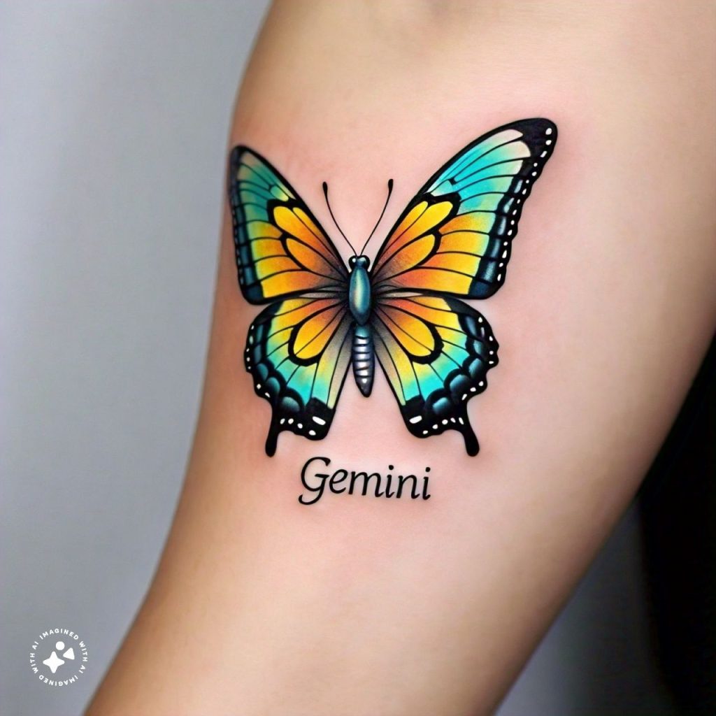 15 Uniquely Georgies Gemini Zodiac Sign Tattoos