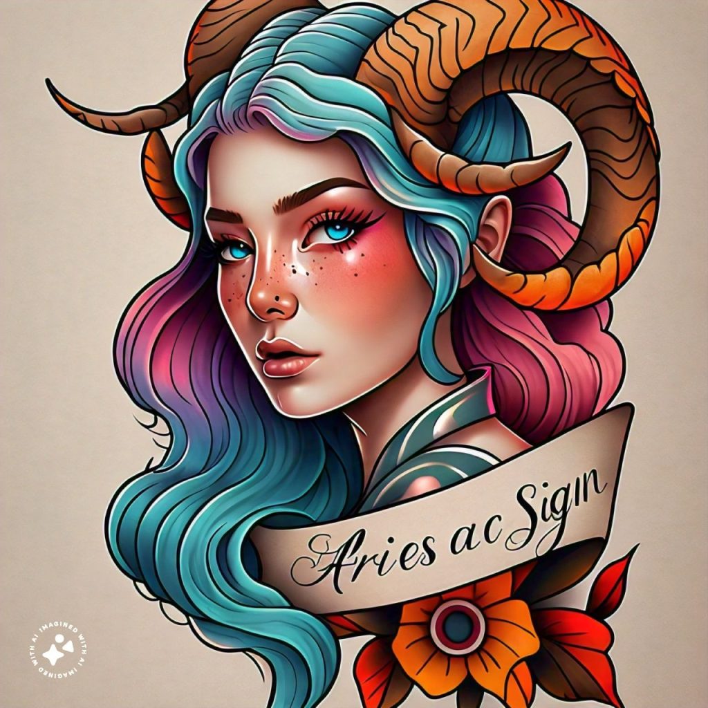 15 Uniquely Georgies Aries Zodiac Sign Tattoos