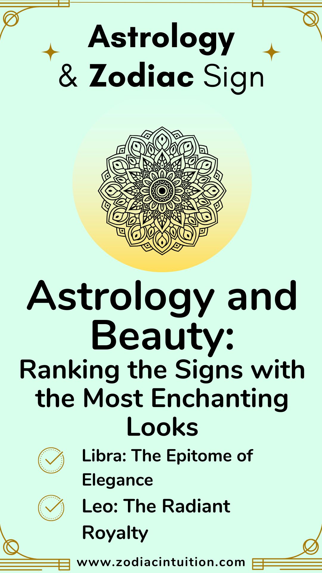 Astrology and Beauty: Ranking the Signs with the Most Enchanting Looks