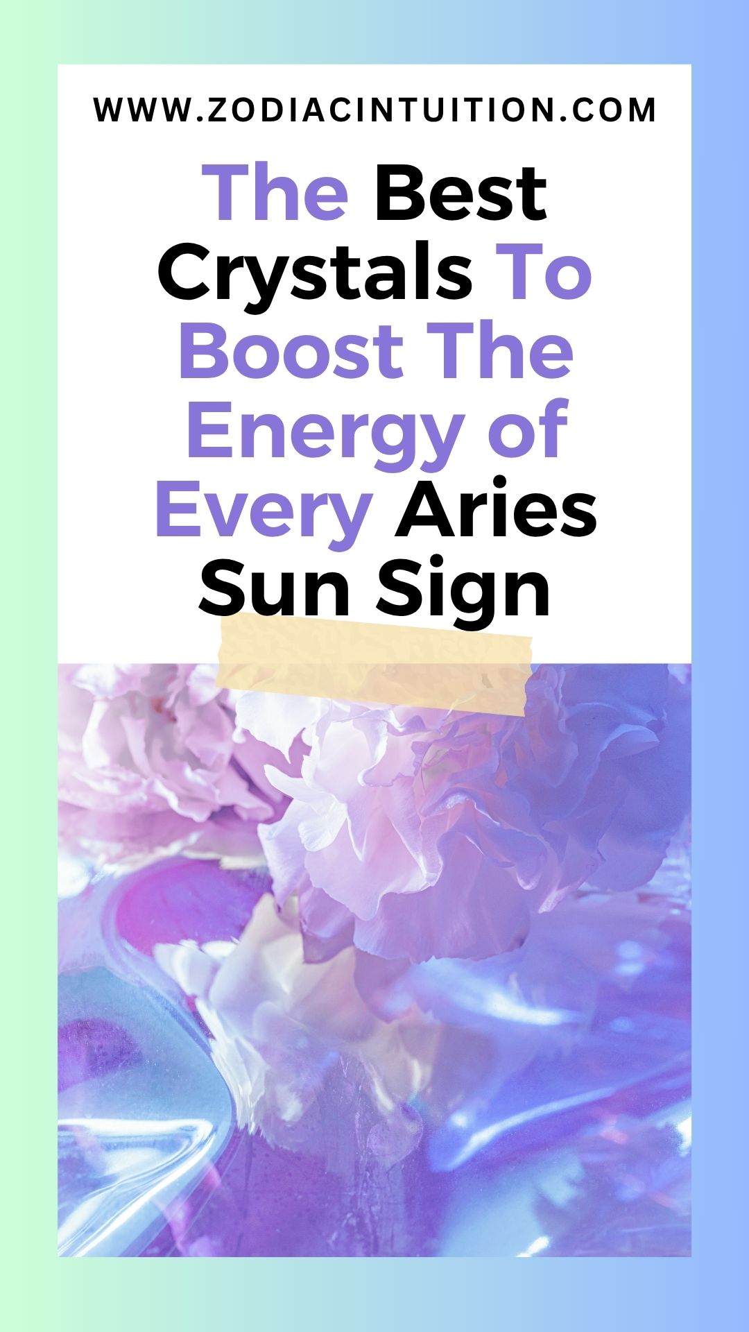 The Best Crystals To Boost The Energy of Every Aries Sun Sign
