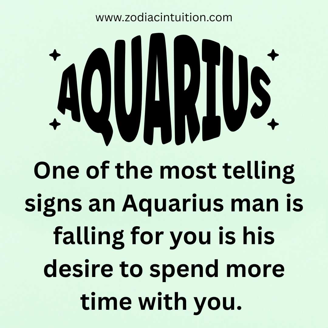11 Clear Signs an Aquarius Man Is Falling for You