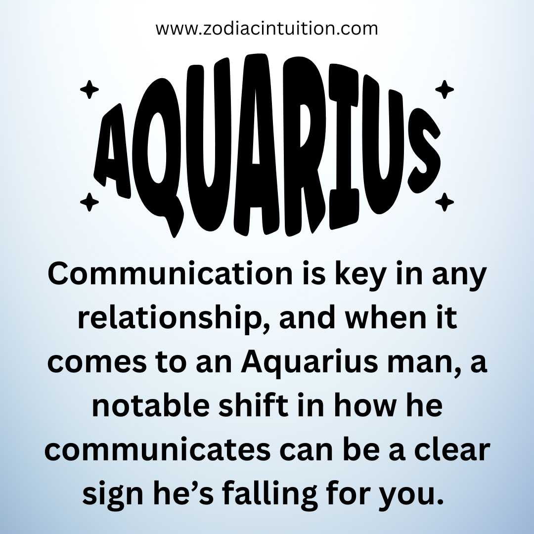 11 Clear Signs an Aquarius Man Is Falling for You