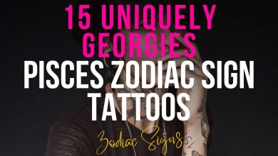 15 Uniquely Georgies Pisces Zodiac Sign Tattoos