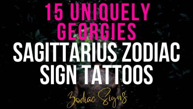 15 Uniquely Georgies Sagittarius Zodiac Sign Tattoos