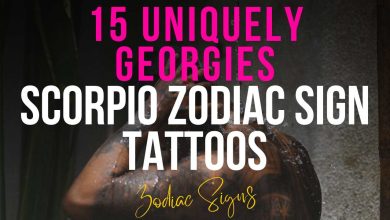 15 Uniquely Georgies Scorpio Zodiac Sign Tattoos