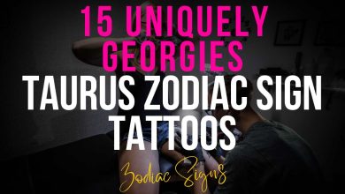 15 Uniquely Georgies Taurus Zodiac Sign Tattoos