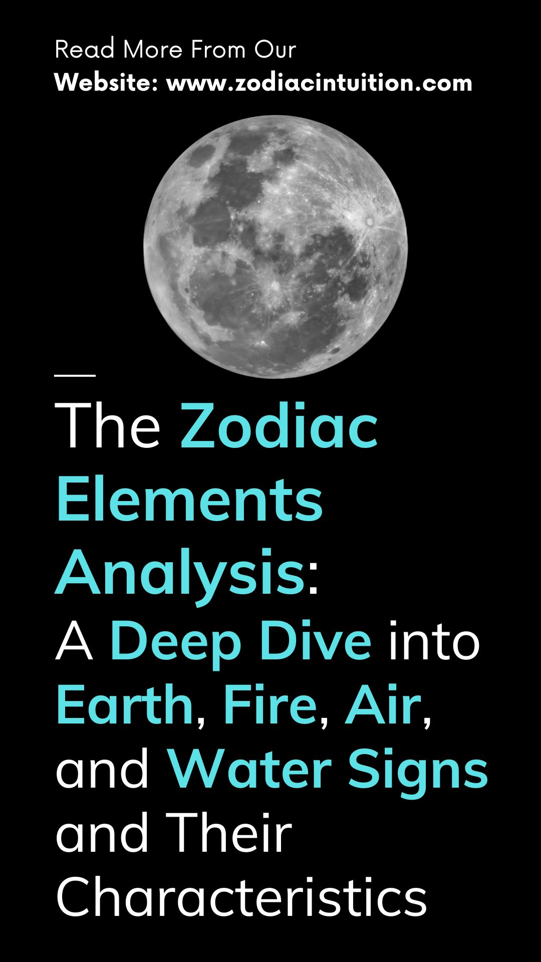The Zodiac Elements Analysis: A Deep Dive into Earth, Fire, Air, and Water Signs and Their Characteristics